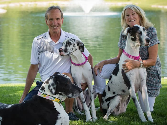 Client Spotlight: Anne and Chris Bohlman and Their Incredible Therapy Dogs
